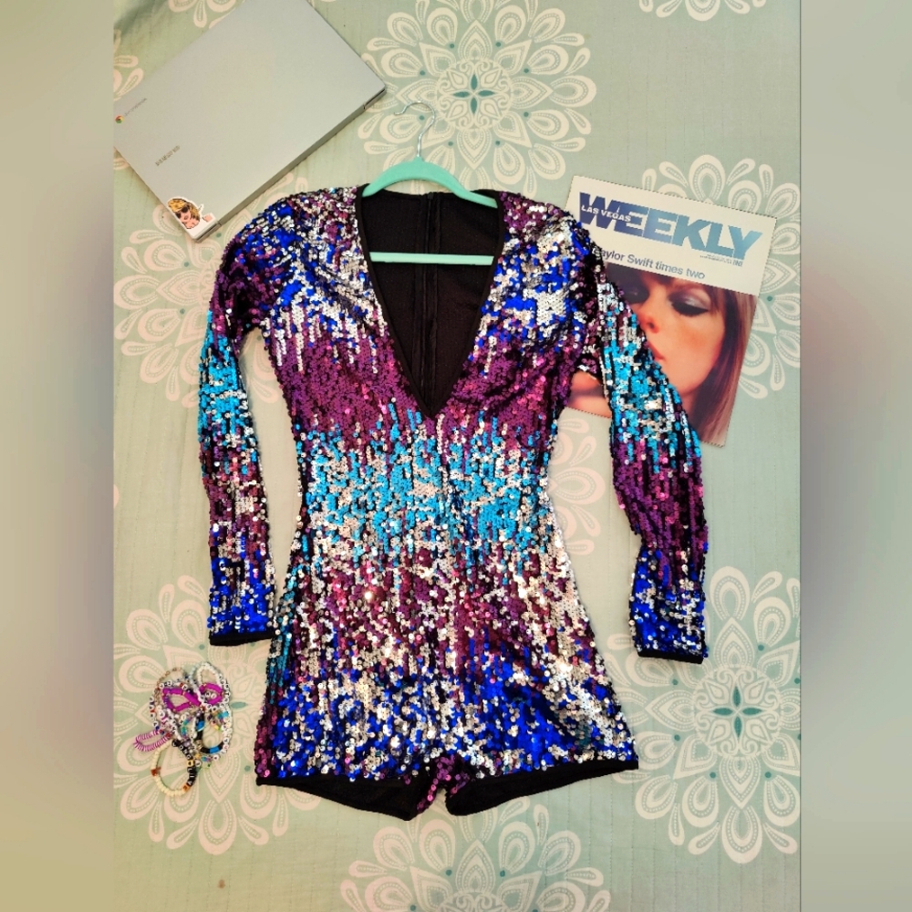 Sequin romper M Eras Tour!